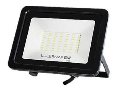 Reflector Led Compacto 50w Multivoltaje 6500k/ip65 Lucerna