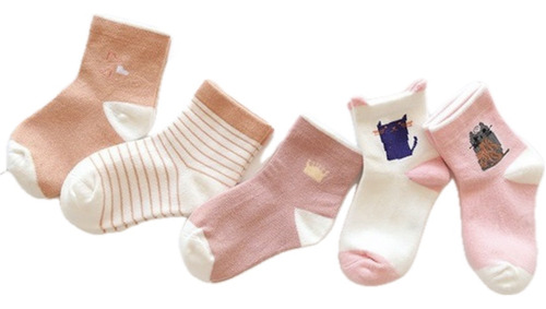 Medias Bebe Niño Niña Pack Set X5 Pares Baby Shower Regalo