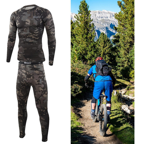 Conjunto De Ropa Interior Térmica Para Hombre Calzoncillos