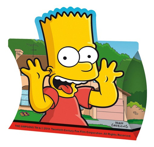 Caja Sorpresas Simpsons Family X 6