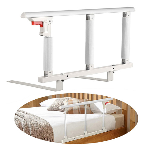 Baranda De Cama Seguridad Plegable Cuidado Adulto Mayor 68cm