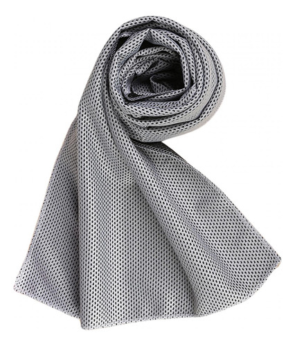 Toalla Fresca Toalla Para El Sudor 30x90cm Toalla Gris Claro