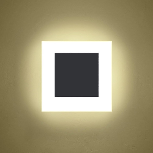 Aplique De Pared Led Moderno 10 W Para Interiores