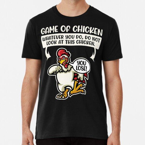 Remera Juego De Pollo, Humor Animal Divertido Algodon Premiu