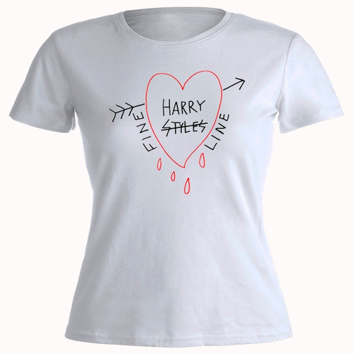 Remera Mujer Algodón Harry Styles Fine Line One Direction