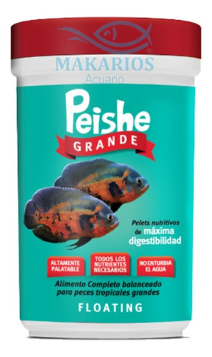 Shulet Peishe Grande 350 Gramos Alimento Ideal Para Ciclidos Grandes