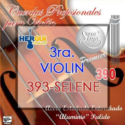 Cuerda 3ra P/ Violin Selene 393-selene