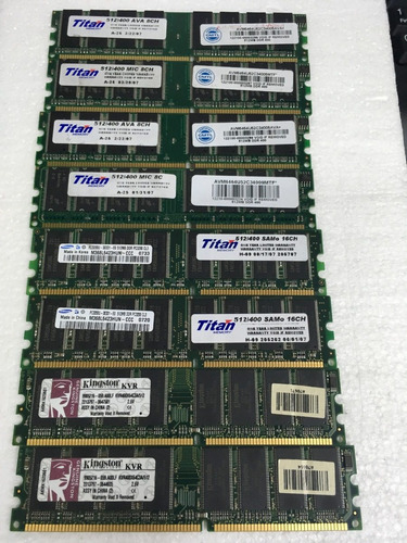 Memoria 512 Ddr 400 Pc3200 - Kingston Samsung Titan