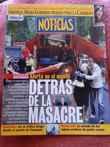 Revista Noticias Cristina Fernández 9 7 2005 N1489