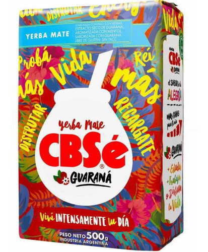 Yerba Mate Guaraná 500gr.