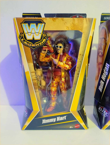 Mattel Wwe Legends Elite Set De Jimmy Hart Y Hulk Hogan