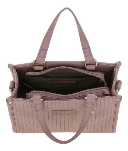 Bolso Satchel Madison By Gorett, Chenson Original, Poliester
