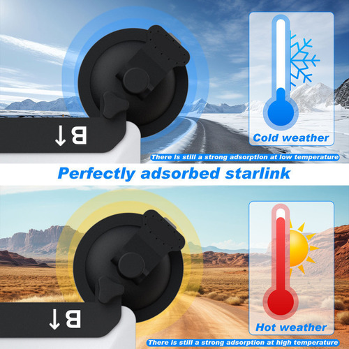Soporte Nuevo Con Ventosa For Antena Starlink Mini
