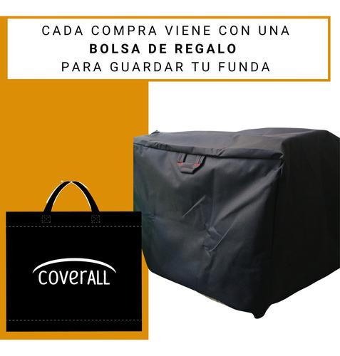 Funda Coverall Oval 55cm Lona Pvc Impermeable