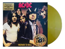 Comprar Ac \u002F Dc Highway To Hell 50th Anniversary Gold Lp Vinyl Versión Del Álbum Edición Limitada