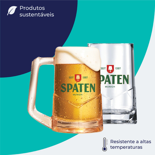 Caneca Chopp, Caneca Spaten Ruvolo, 400ml