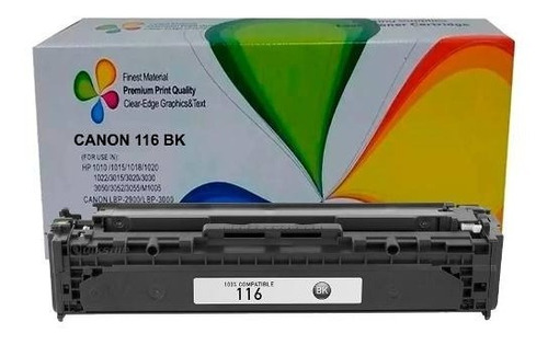 Toner Generico Compatible Canon 116 Bk Lb5050 8030cn Bagc