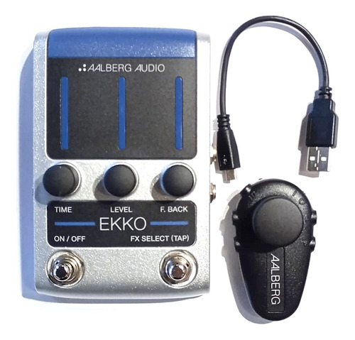 Aalberg Audio Ek1 Pedal De Efecto Delay Guitarra Electrica