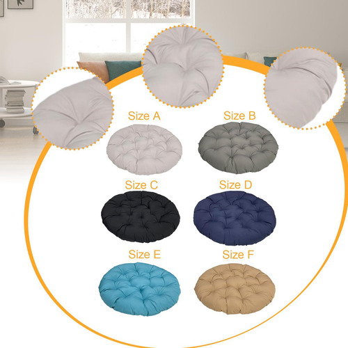 Cojín Acolchado Para Silla De Huevo, Redondo, 40 Cm, Para