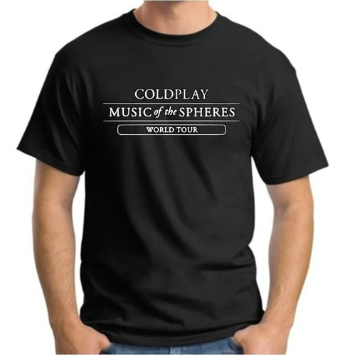 Camiseta Banda Coldplay Tour Brasil 2022 Cold Play