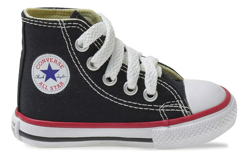 Tênis All Star Infantil Cano Alto Preto - Converse -original