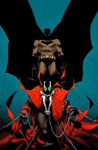Comic Batman Spawn #1 Variante Acetato Jorge Jimenez Dc