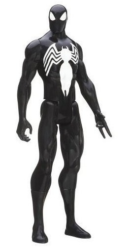 Marvel Ultimate Spider-man Titan Hero Series Traje Negro Fig