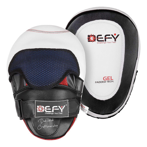 Defy Gel Padded Punch Mitts Boxing Pads Focus Mitts Punch...