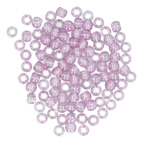 Perlas Grandes Con Agujeros Para Cabello Suelto, 200 Unidade