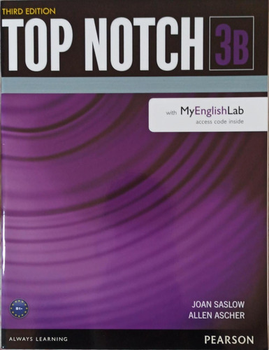 Top Notch 3b With Myenglishlab Third Edition