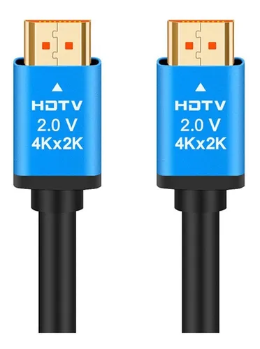 Cable HDMI 4K x 5 metros, negro