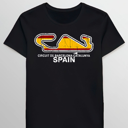 Remera Circuit De Barcelona Catalunya Formula 1 132