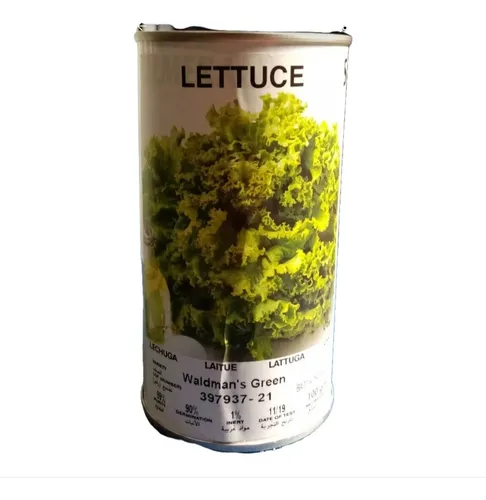 comprar Semillas Lechugas Orgánica Lata 100 Gm