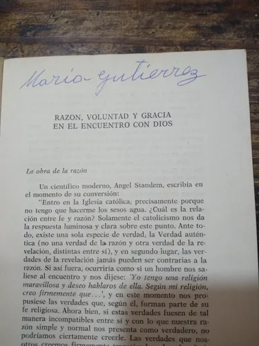 Itinerario Hacia Dios Del Hombre Moderno. Giovanni Barra (Usado)