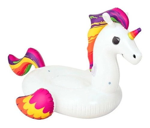 Unicornio Kuwaii Fashion Chico Inflable 150x117 Cm Bestway