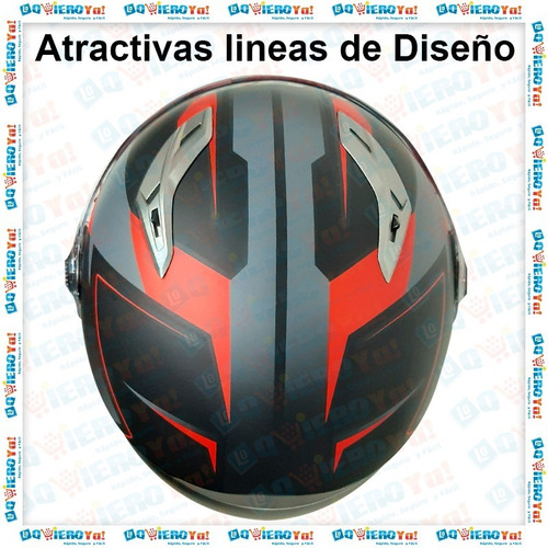 Imagen 7 de 9 de Casco Moto Rebatible Ls2 Doble Visor 370 Stripe Mate Black C/ Gráficas