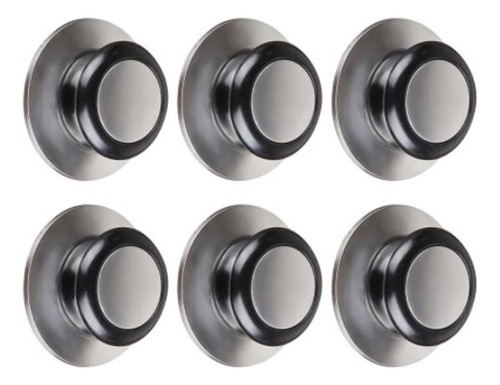 O For . 6pcs Olla Resistente Al Calor Tapa Perilla Cocina