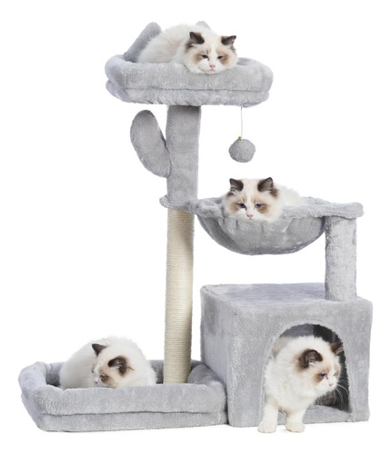 Arbol Para Gatos Torre Para Gatos Con Condominio Canasta Cam