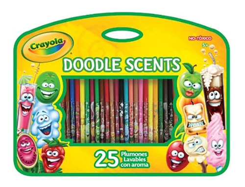 Set Doodle Scents 25 Plumones Con Arom