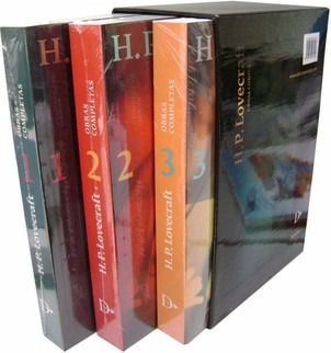 Lovercraft Obras Completas - Pack 4 Libros