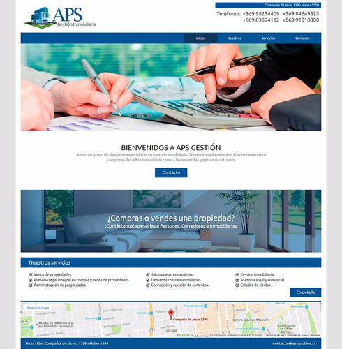 Página Web Pyme $45.000 Anual Incluye Hosting Y Correo