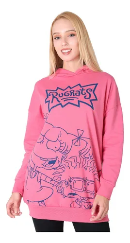 Sudadera Moda Sin Capucha Mujer Crema Nickelodeon 56504801