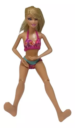 Barbie Corrida de Cachorrinhos Na Piscina, Brinquedo Barbie Usado 74580502