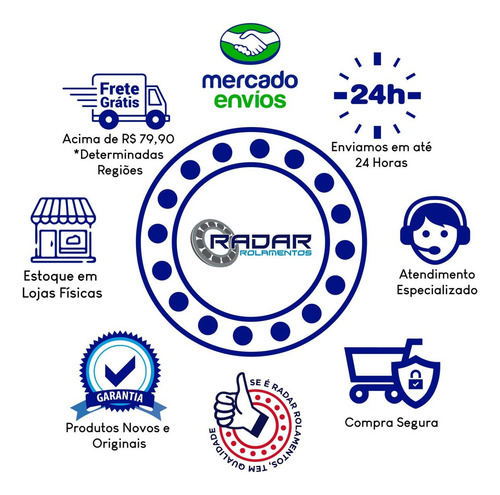 Retentor Interno Da Roda Traseira Gmc7110 Dbh 9699
