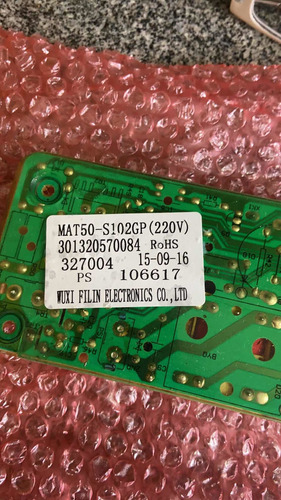 Imagen 2 de 4 de Placa De Lavarropa Midea De Carga Superior