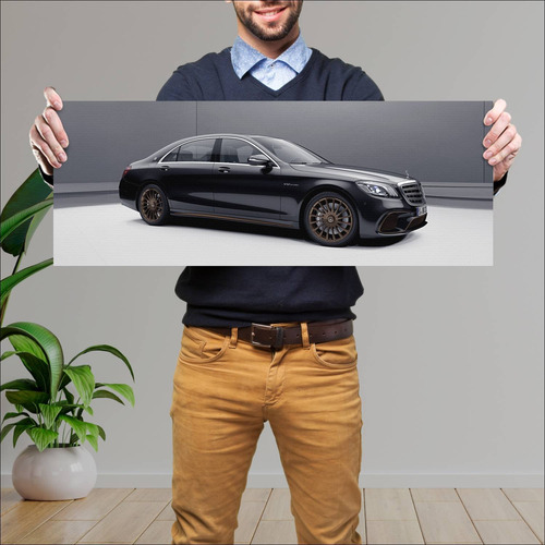 Cuadro 30x80cm Auto 2019 Mercedes Amg S 65 Final 169