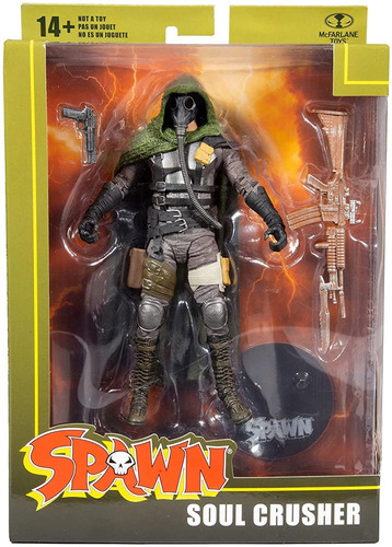 Figura Articulada Spawn Soul Crusher Mcfarlane.