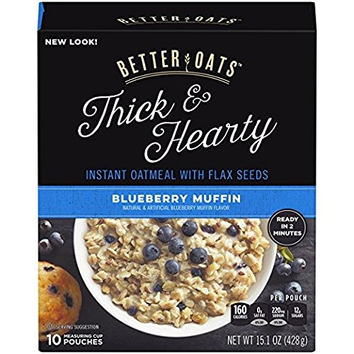 Avena Mejor, Mollete Del Arándano Avena Instantánea, 15,1 Oz