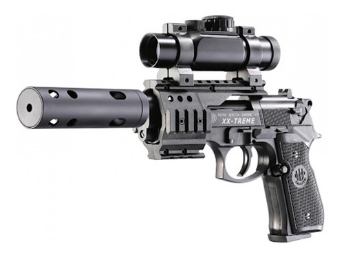 Pistola Co2 4.5mm Umarex Beretta M92 Fs Xx-xtreme Con Mira