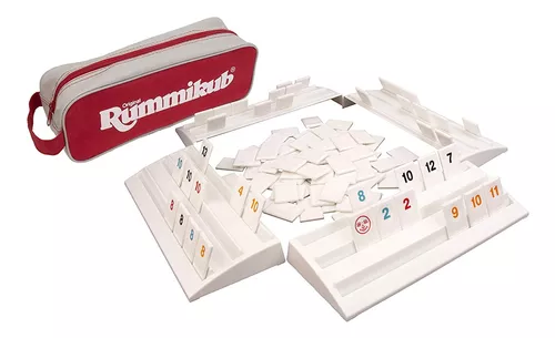 Jogo Rummy Hoyle Games 106 Peças Jogo de Tabuleiro Rummikub